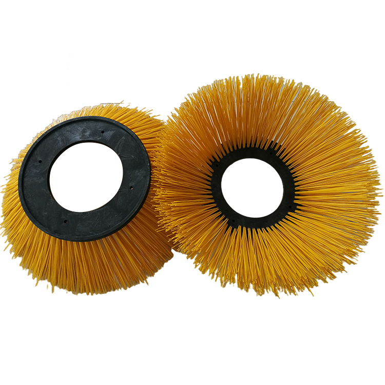 Gutter Broom Synthetic Plate Tufted