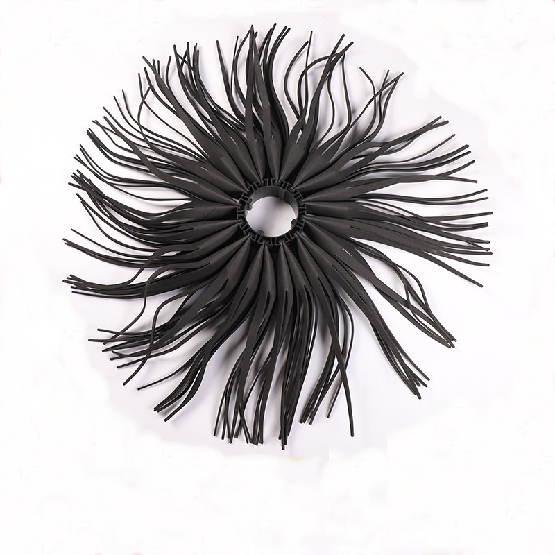 Car Wash Brush - Round-hole strip-shaped bristles