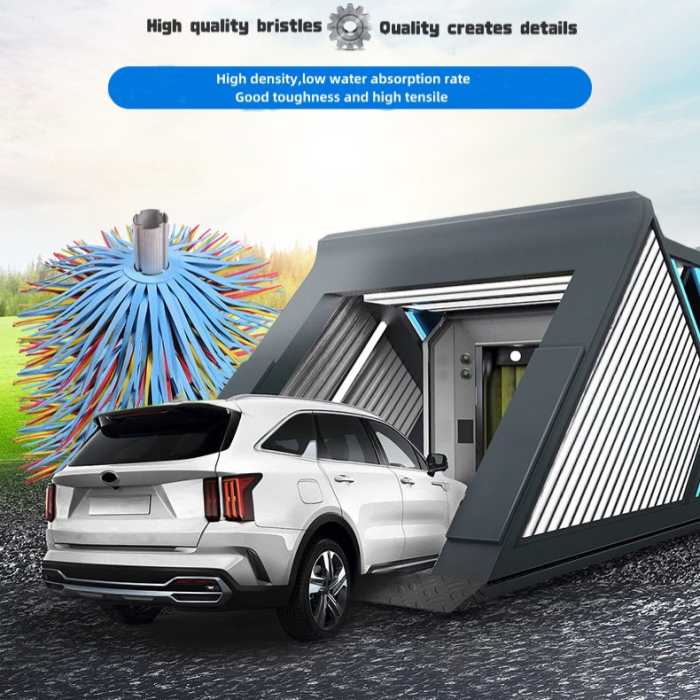 Car Wash Brush-Sunflower shape bristles