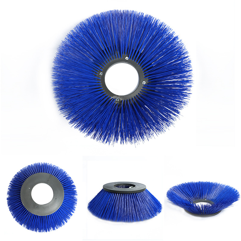 Gutter Broom Synthetic Plate Tufted